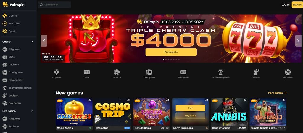 Fairspin Casino Site - Complete Details about its Incentives and Promotions Fairspin Casino Site - Complete Details about its Incentives and Promotions